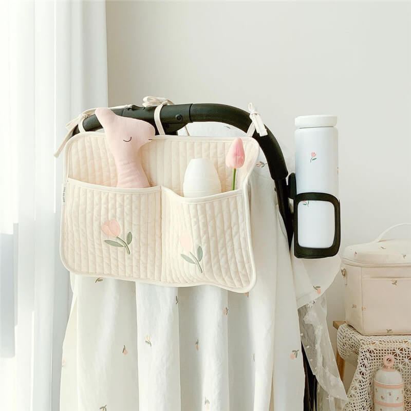 NordicNook™ Organizer per asilo nido trapuntato (cotone biologico)