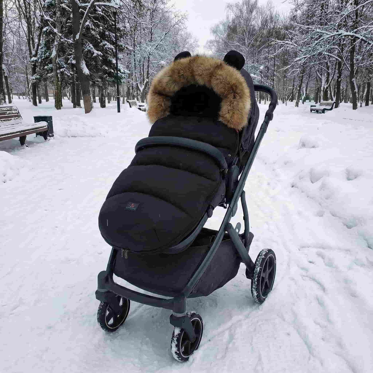 Cocon Nordique Hivernal pour Poussette