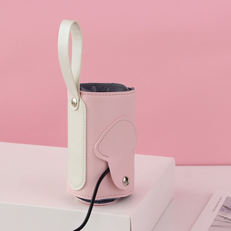 Scaldabiberon USB per neonati WarmSip™ – Portatile, elegante e sicuro