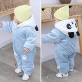 The Velvet Cloud Winter Romper | 100% Cotton Lining