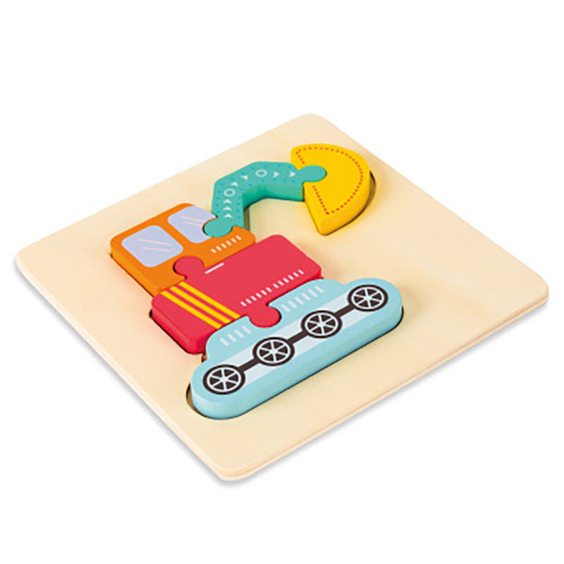 Puzzle Animale 3D in Legno MontessoriFit™ | Giocattolo per l'Apprendimento Precoce