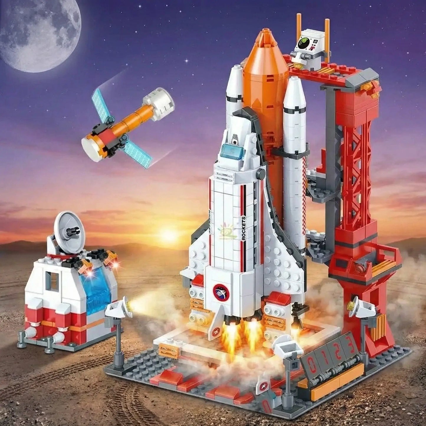 Aerospace rocket building blocks
