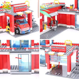 Fire Station Building Blocks