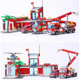 Fire Station Building Blocks