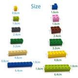 Lego Blocks Brick Wall 60 Pieces