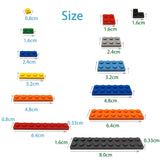Lego Blocks Brick Wall 60 Pieces