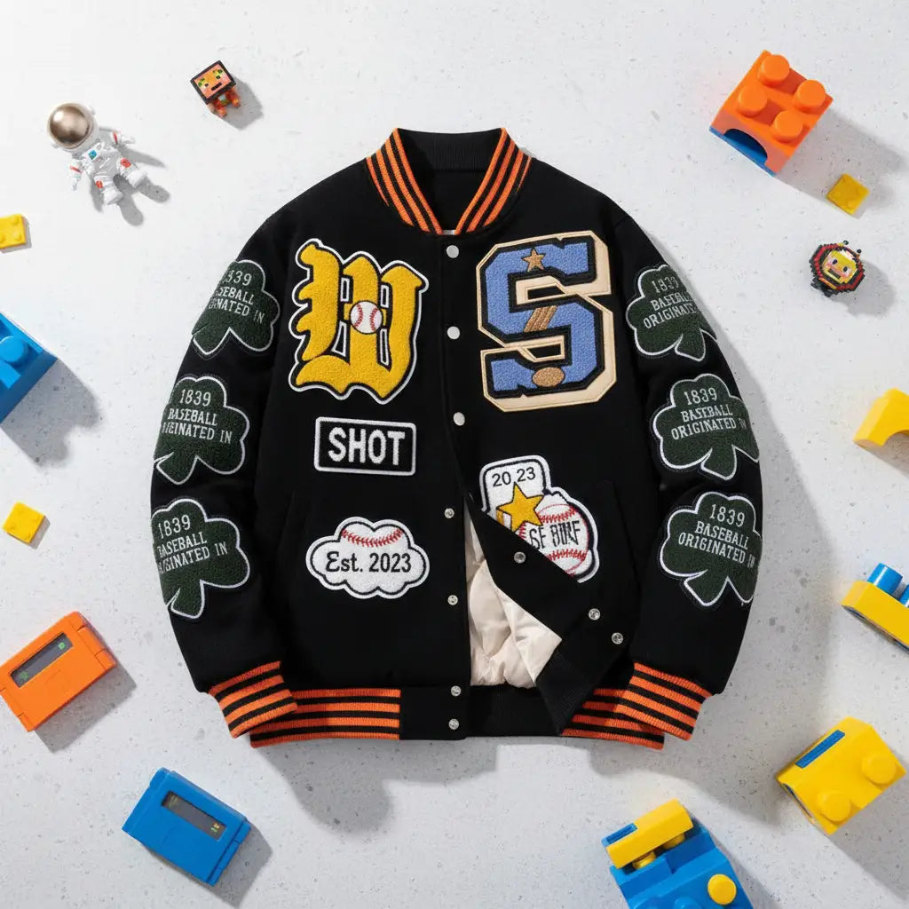 Giacca bomber da baseball