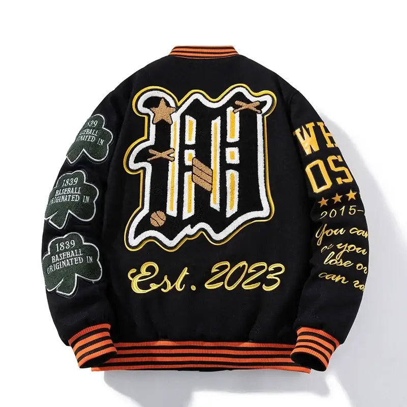 Giacca bomber da baseball