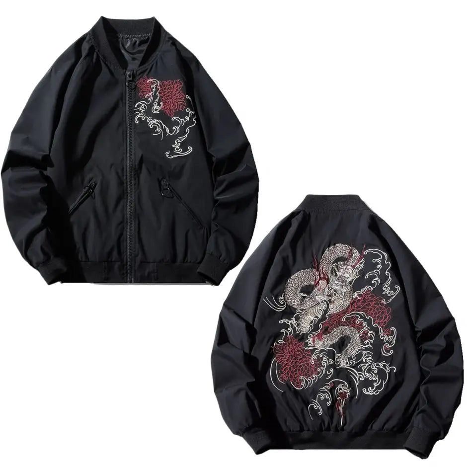 Blouson Bomber Jacket Dragon
