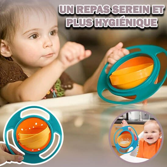 Baby non-spill bowl
