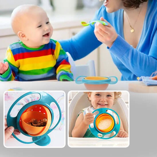 Baby non-spill bowl