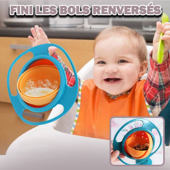 Baby non-spill bowl