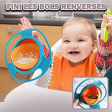 Baby non-spill bowl