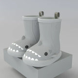 Shark rain boots for kids