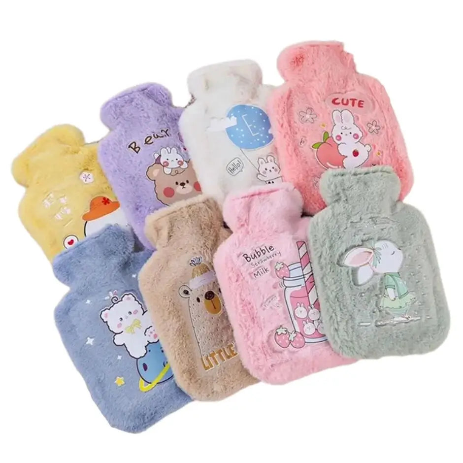 Kids Animal Plush Hot Water Bottle