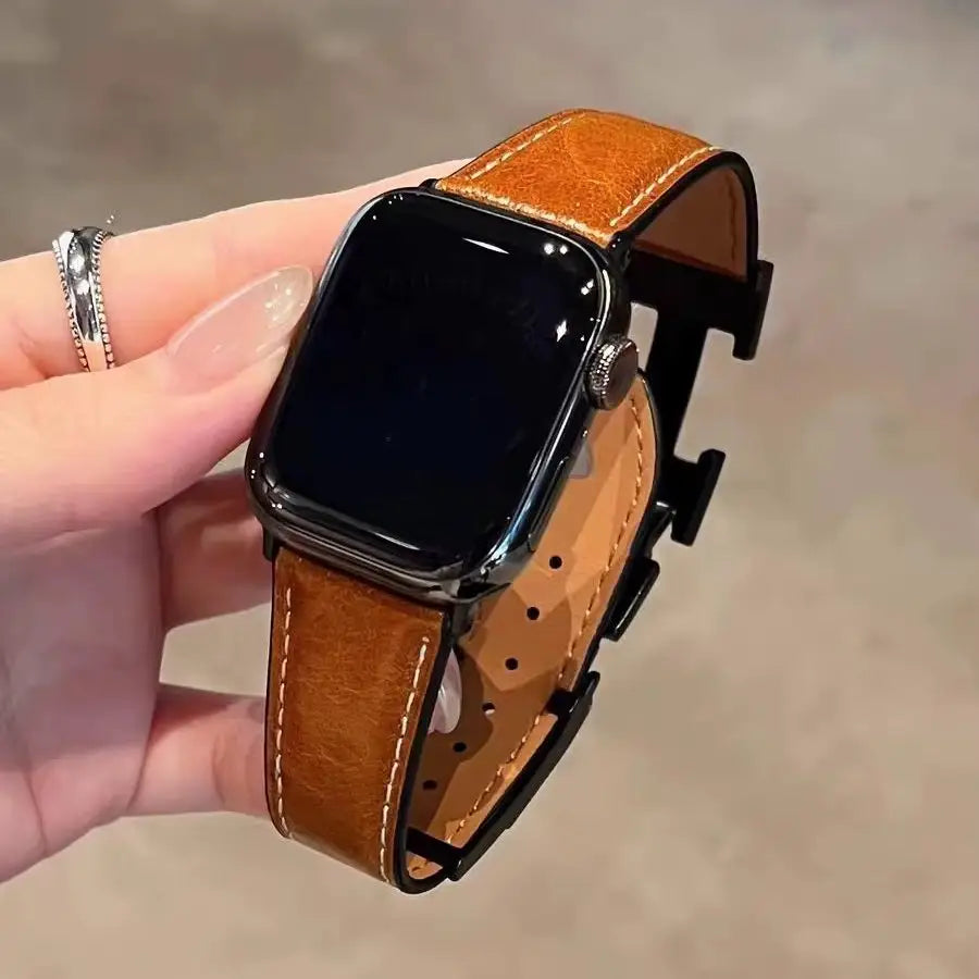 Hermes Leather Apple Watch Band