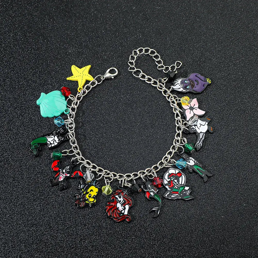 Disney The Little Mermaid Charm Bracelet
