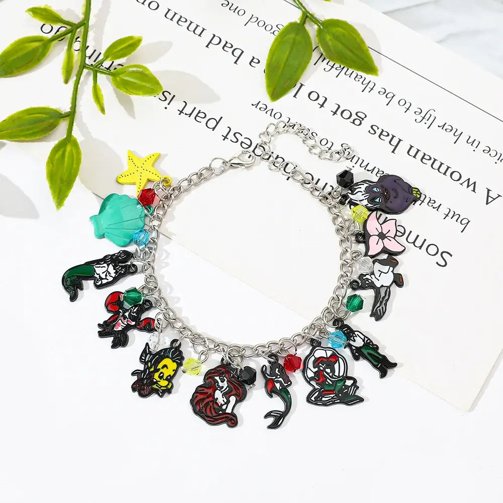 Disney The Little Mermaid Charm Bracelet