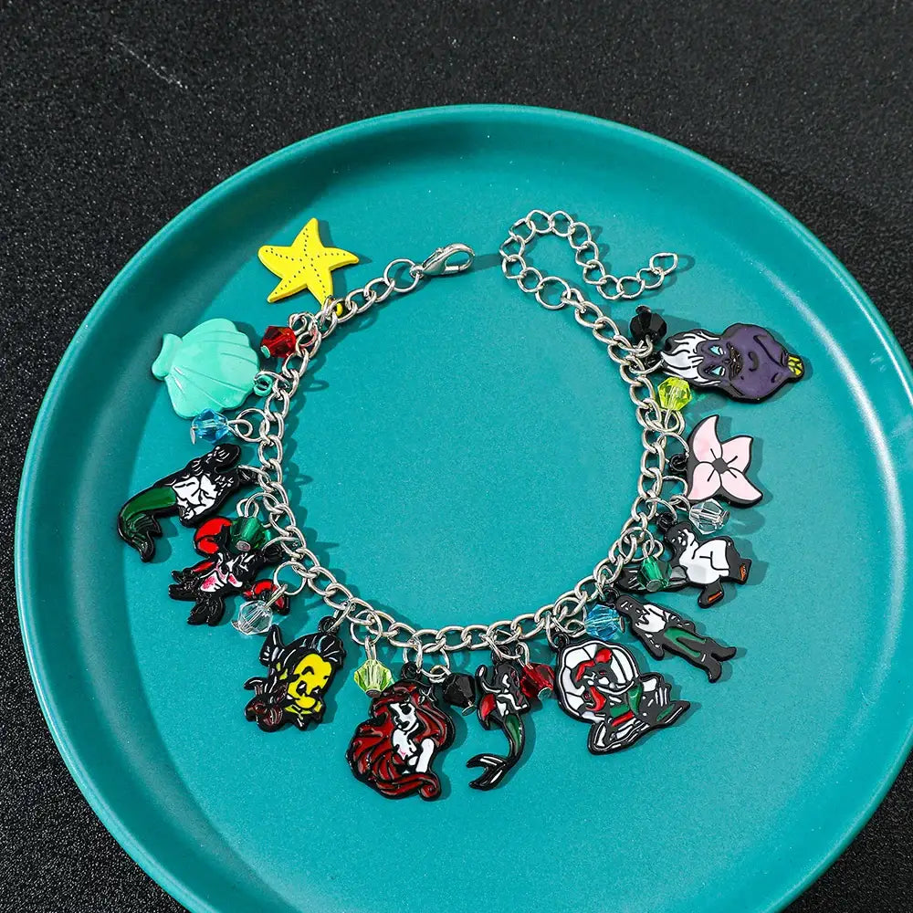Disney The Little Mermaid Charm Bracelet