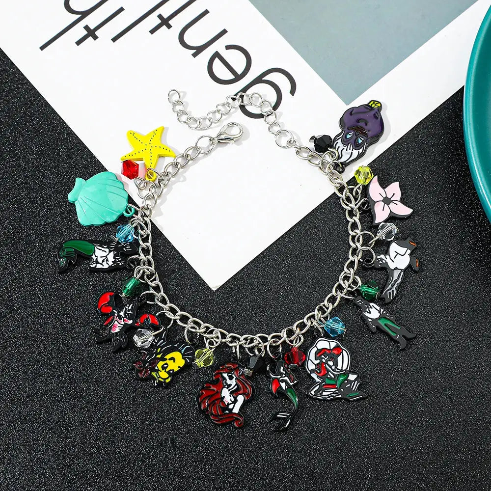 Disney The Little Mermaid Charm Bracelet