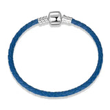 Women's Braided Silver Bracelet