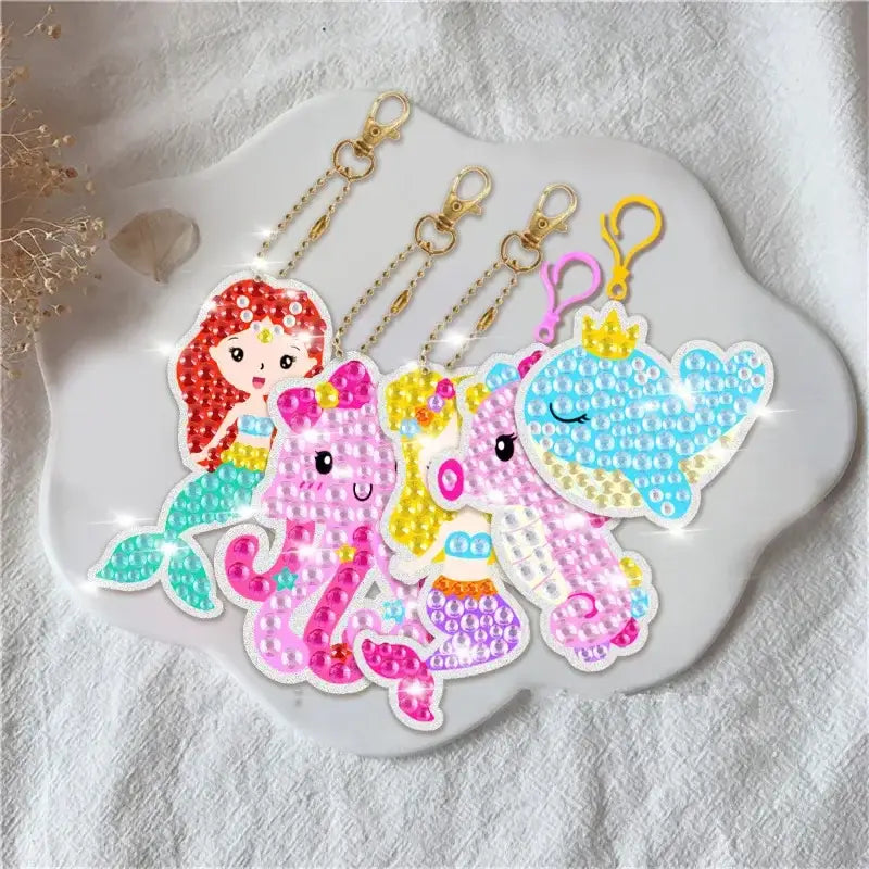 Diamond Painting Keychain for Kids