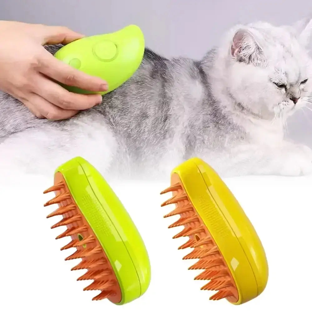 Spazzola a vapore per gatti