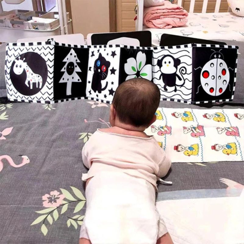 Busy Board Bébé : Le Livre d'Éveil en Tissu