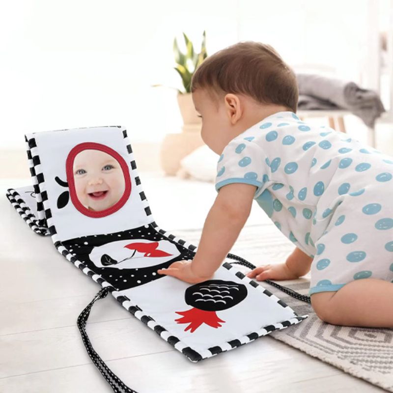 Busy Board Bébé : Le Livre d'Éveil en Tissu
