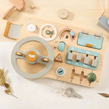 Busy Board - Pannello sensoriale Montessori Macchina