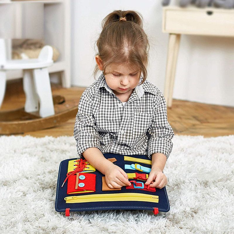 ÉveilBlou™: Planche sensorielle éducative