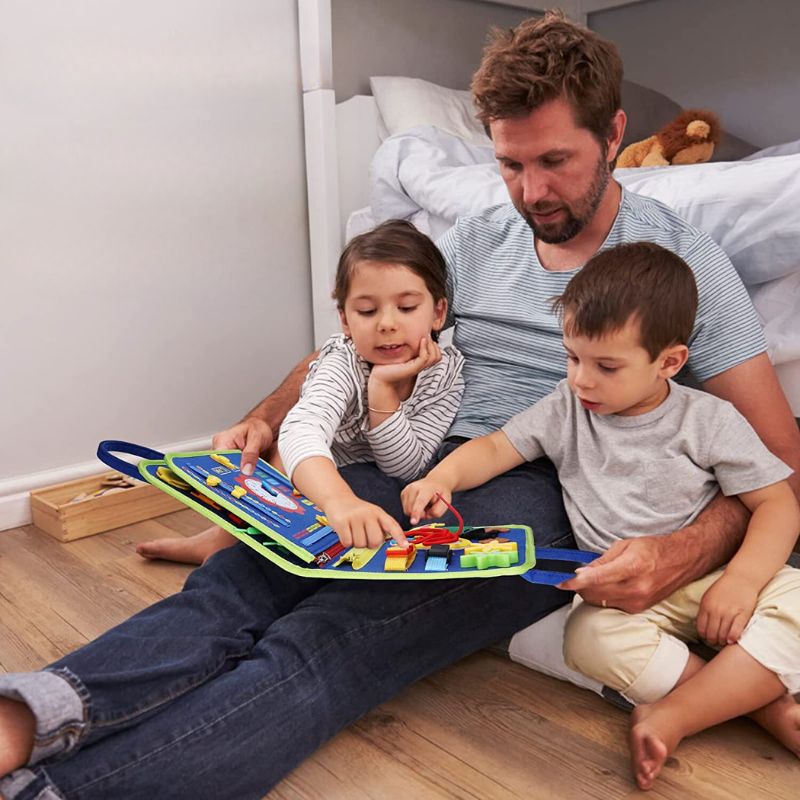 ÉveilBlou™: Planche sensorielle éducative