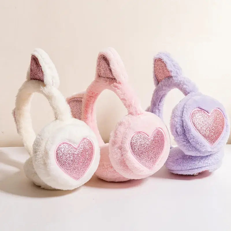 Paraorecchie per Bambina in Pelliccia