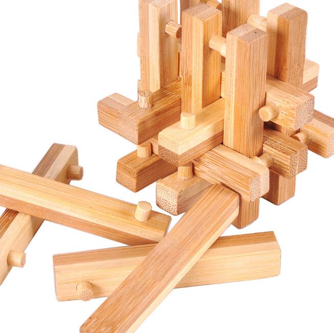 Casse-tête en Bois Cage à Poule