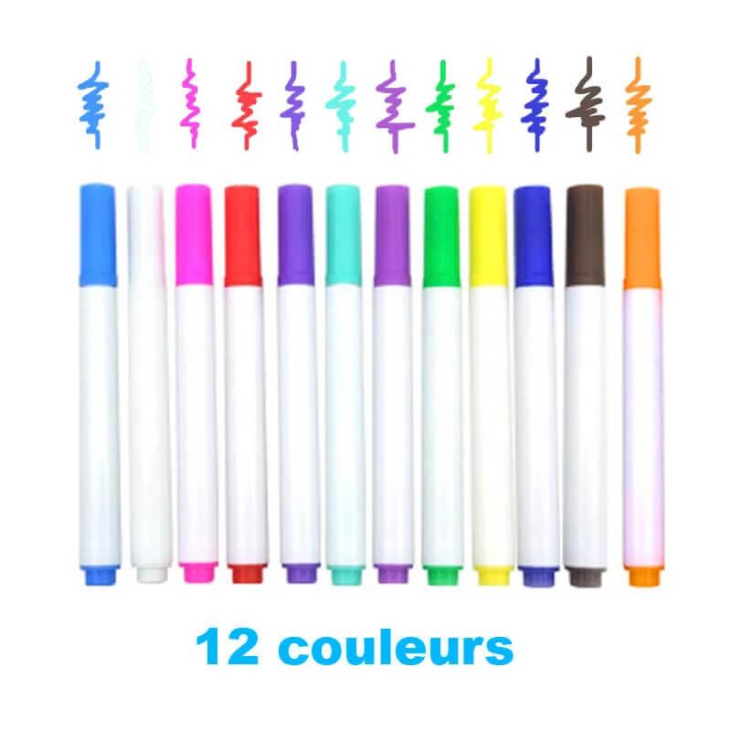 Livre de dessin pour enfant + 12 feutres ColorBook™