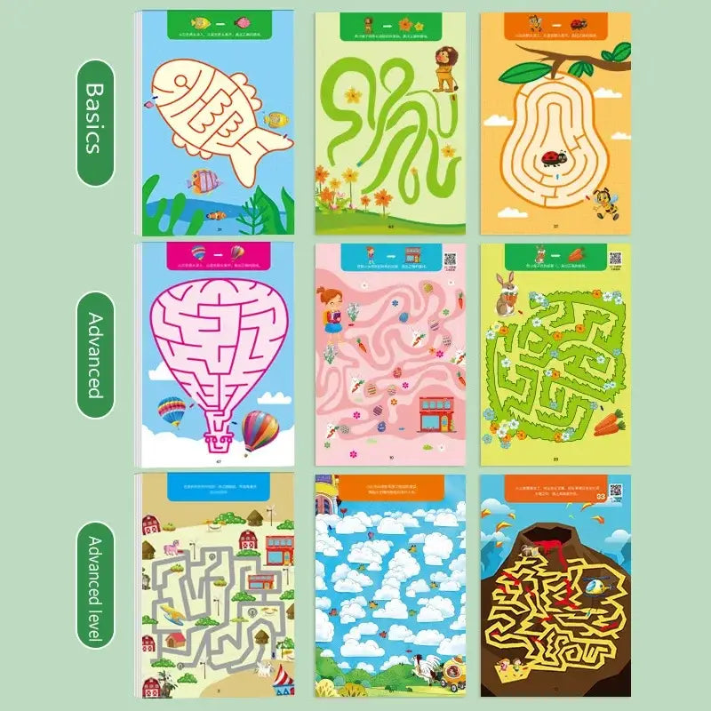Reusable Labyrinth Game Notebook