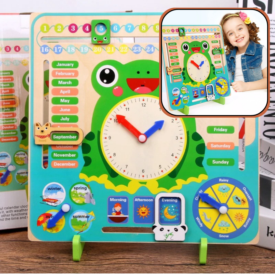 Calendario Bambini | Orologio a forma di rana Jouni™