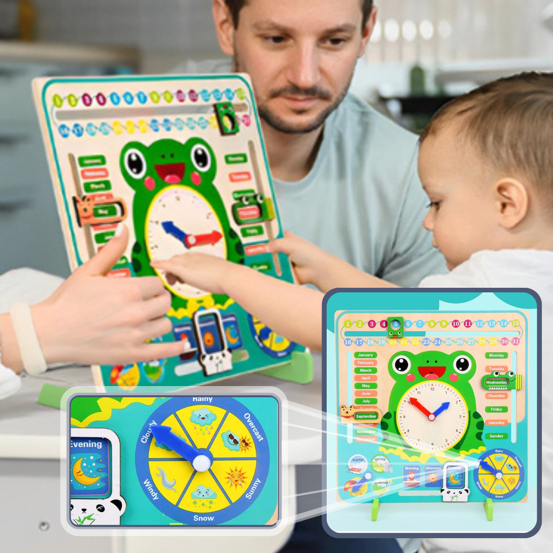 Calendario Bambini | Orologio a forma di rana Jouni™