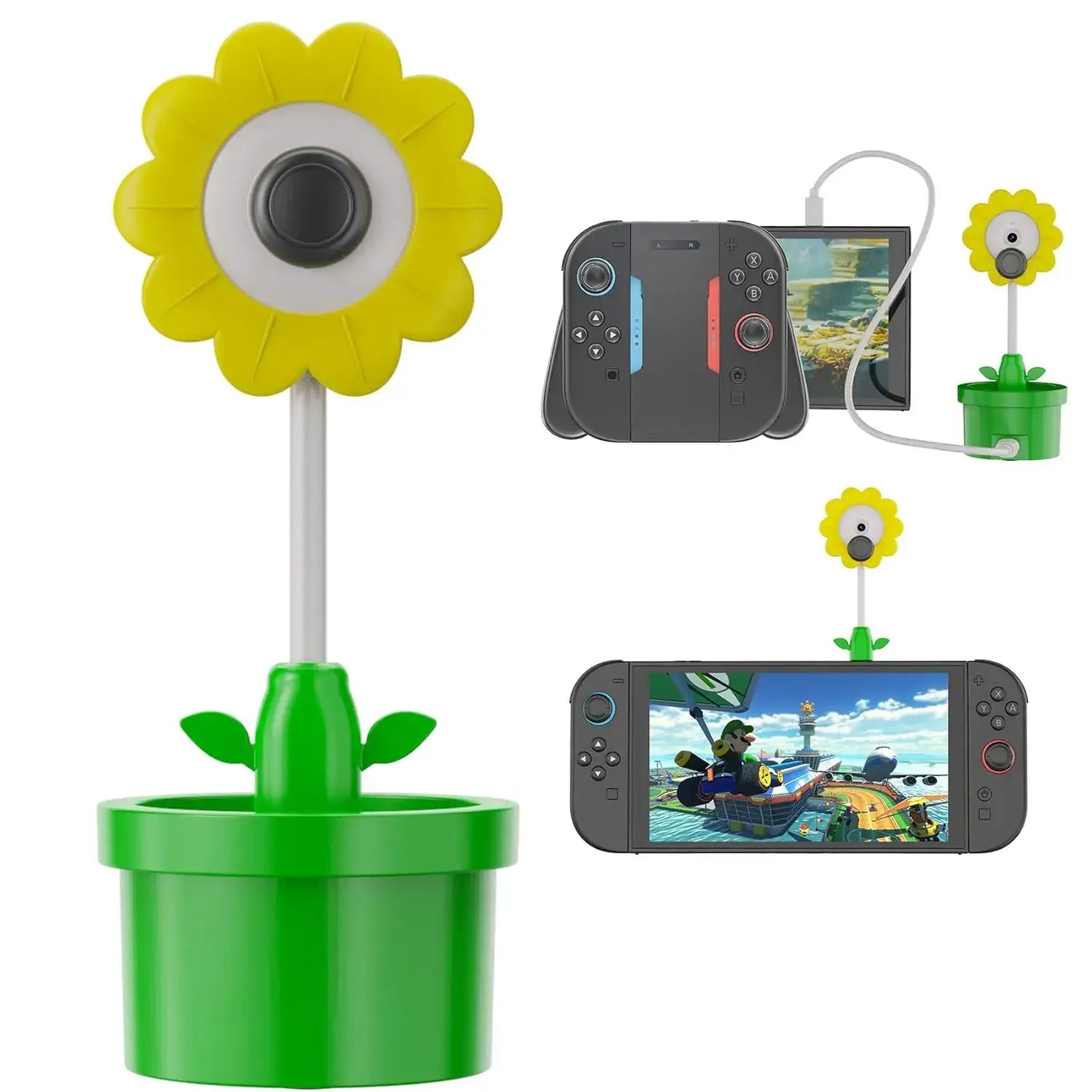Switch 2 Flower HD 720p USB-C Camera