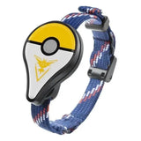 Bracelet pokemon avec capteur automatique bleu et blanc et petit appareil pikachu noir jaune argenté