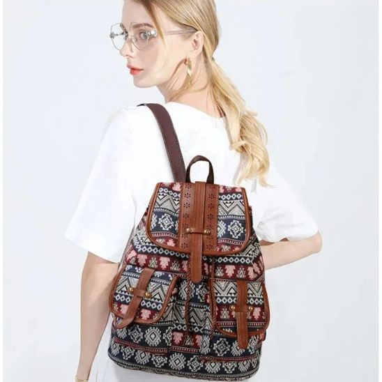 Backpack – Women's Vintage Retro Satchel