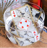 Jeu de Cartes Étanche et Semi-Transparente