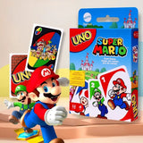 Boîte de cartes uno super mario avec illustrations colorées pour découvrir l’univers magique de super mario