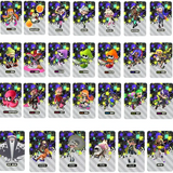Set de cartes nfc splatoon 2026 colorées avec design d’encre vibrant et illustrations distinctes des personnages