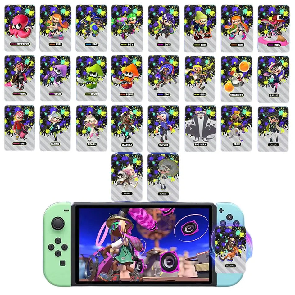Splatoon 2026 NFC Cards