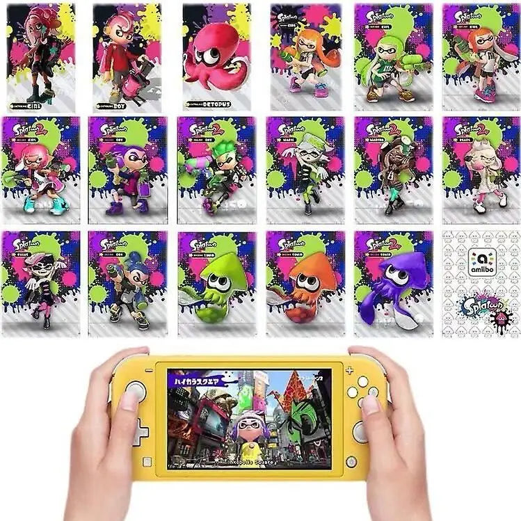 Splatoon 2026 NFC Cards