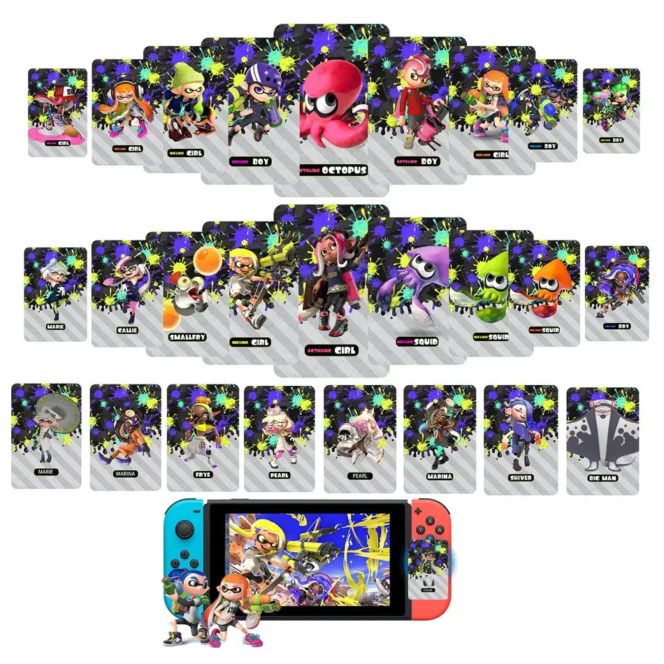 Splatoon 2026 NFC Cards