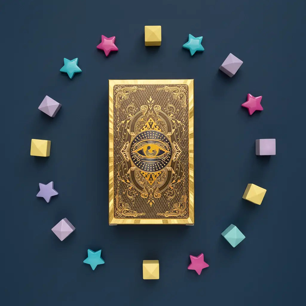 Cartes Oracle Feuilles d'or Version Anglaise