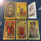 Cartes Oracle Feuilles d'or Version Anglaise