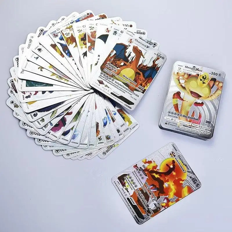 Pokémon French Metal Gold Silver Vmax Cards
